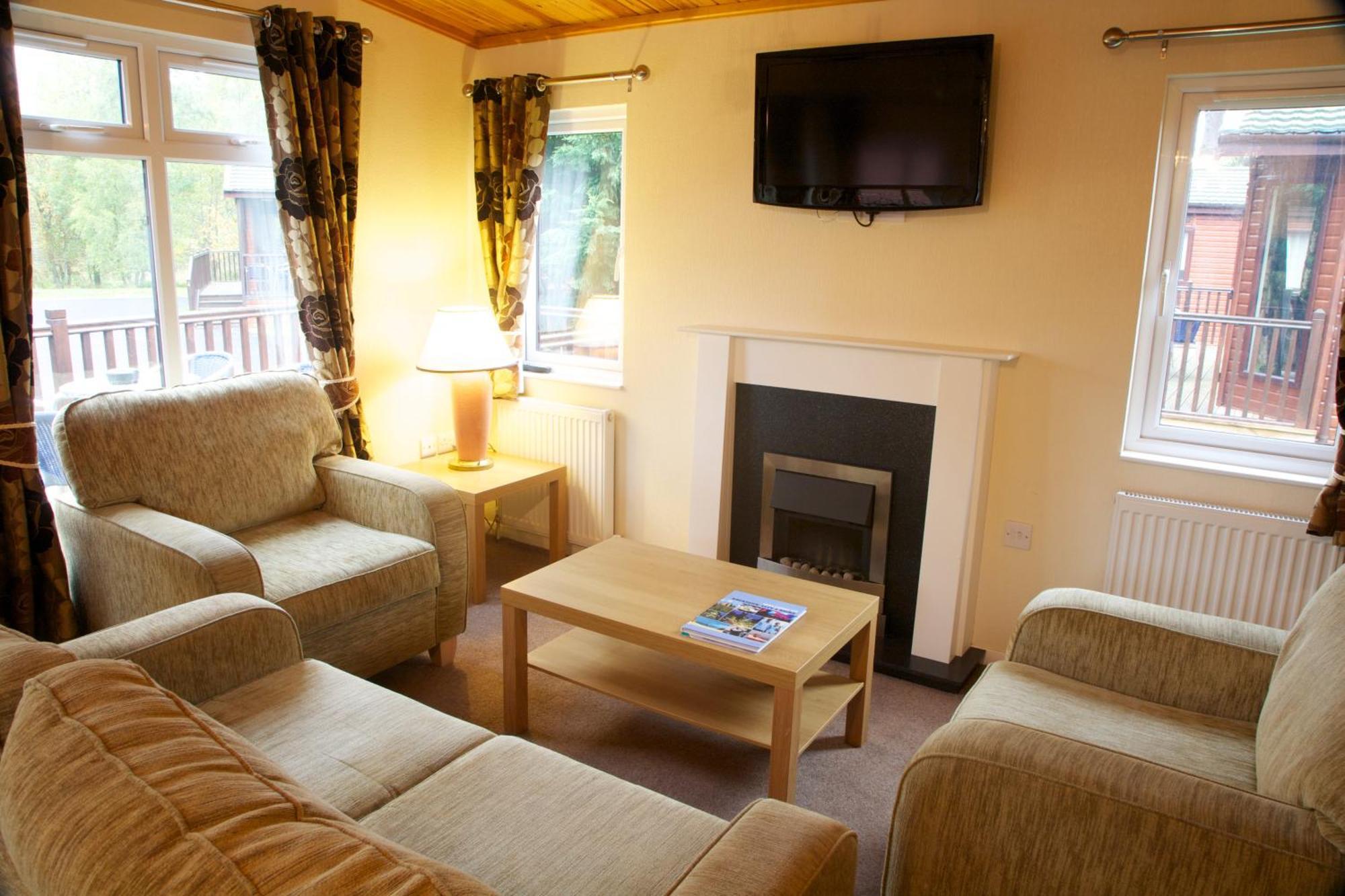 Loch Kinord Hotel Dinnet Rom bilde
